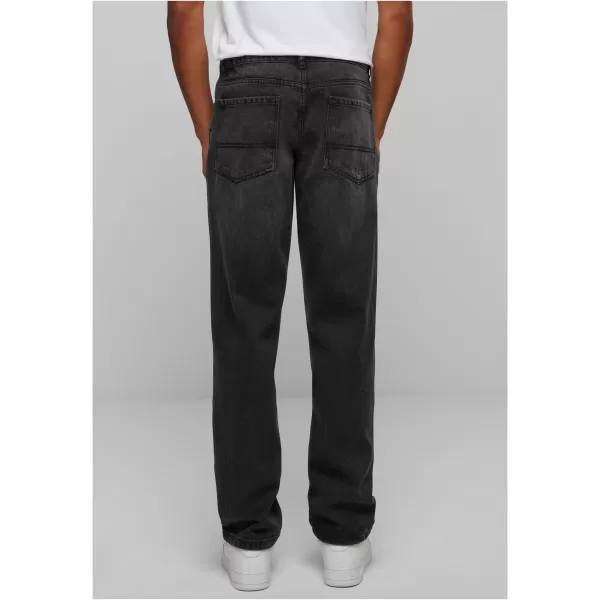  Pánské džíny URBAN CLASSICS TB6396 BLACK WASHED 