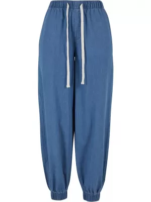 Dámské kalhoty URBAN CLASSICS TB6816 SKYBLUE WASHED