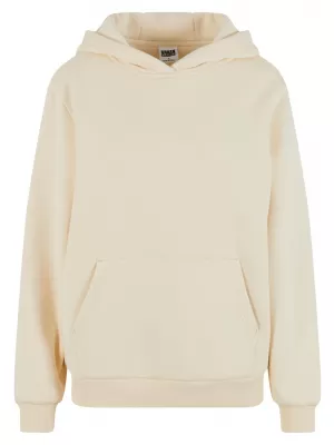 Dámská mikina URBAN CLASSICS TB7105 WHITE/SAND