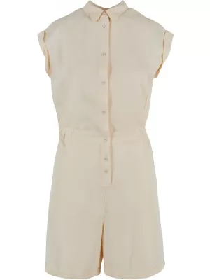 Dámský overal URBAN CLASSICS TB6199 WHITE/SAND