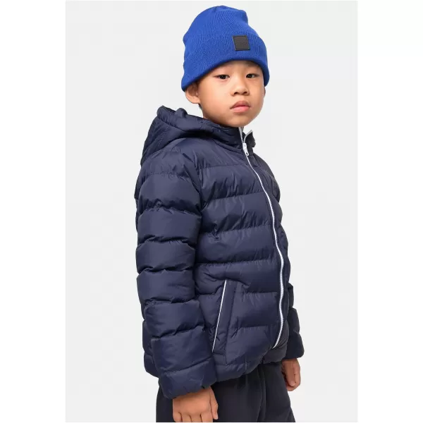  Dětská bunda URBAN CLASSICS UCK863 NAVY/WHITE/NAVY 