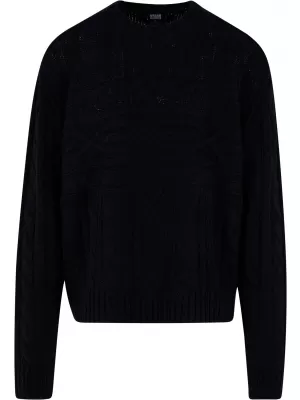 Pánský svetr URBAN CLASSICS TB6338 BLACK