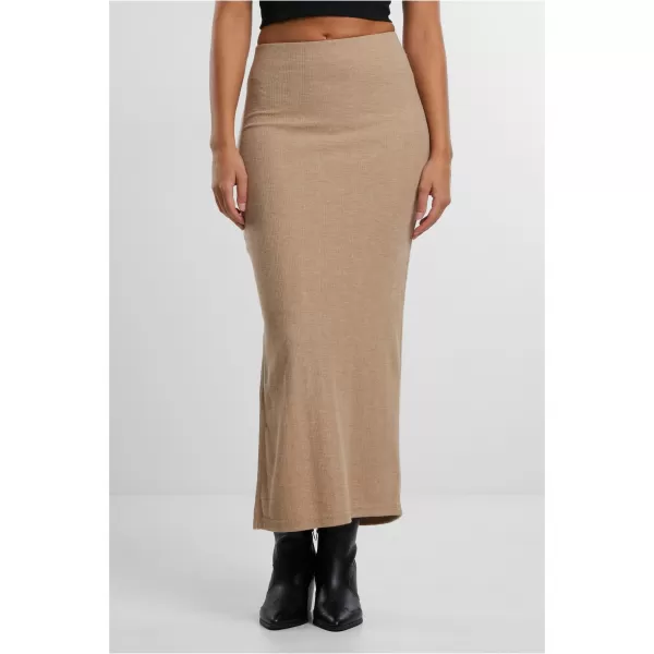  Dámská sukně URBAN CLASSICS TB6940 BEIGE MELANGE 