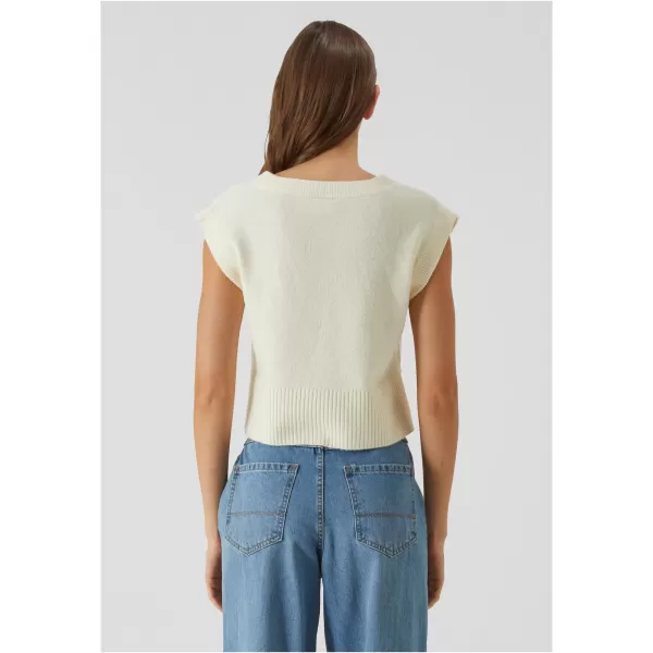  Dámský svetr URBAN CLASSICS TB7460 WHITE/SAND 