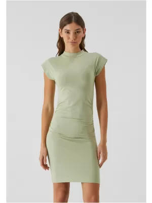 Dámské šaty URBAN CLASSICS TB7179 SOFT SALVIA