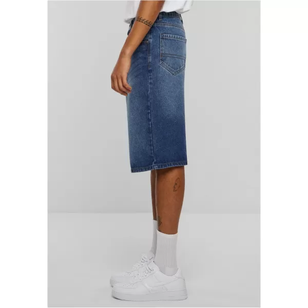  Pánské kraťasy URBAN CLASSICS TB6639 NEW MID BLUE WASHED 