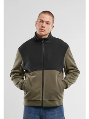 Pánská bunda URBAN CLASSICS TB7016 BLACK/OLIVE