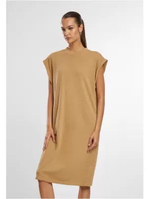 Dámské šaty URBAN CLASSICS TB6856 UNION BEIGE