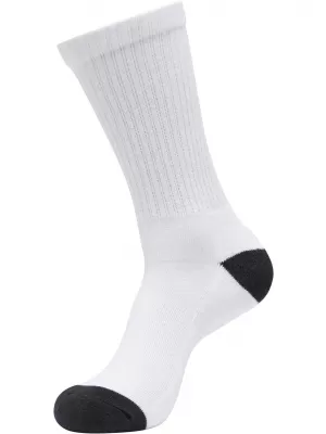 Ponožky URBAN CLASSICS TB6803 WHITE/BLACK/WHITE/BLACK/WHITE/BLACK/WHITE/CITY RED/WHITE/MIDNIGHT NAVY