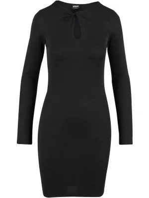 Dámské šaty URBAN CLASSICS TB6995 BLACK