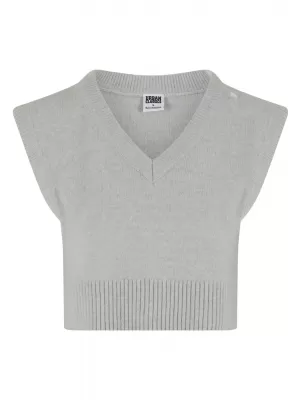 Dámský svetr URBAN CLASSICS TB7460 LIGHT ASPHALT