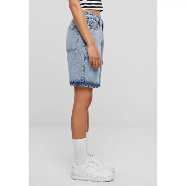  Dámské kraťasy URBAN CLASSICS TB6205 TINTED LIGHT BLUE WASHED 