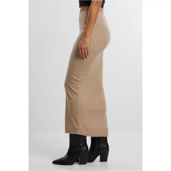  Dámská sukně URBAN CLASSICS TB6940 BEIGE MELANGE 