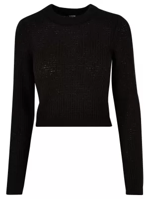 Dámský svetr URBAN CLASSICS TB6076 BLACK