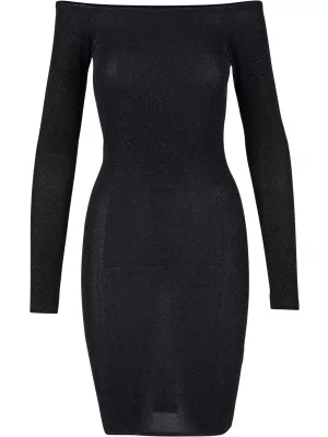 Dámské šaty URBAN CLASSICS TB6144 BLACK