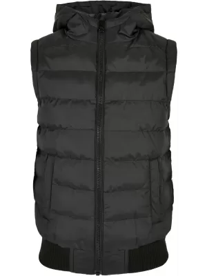 Dětská vesta URBAN CLASSICS UCK510 BLACK/BLACK