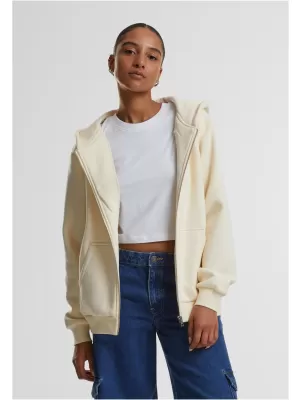 Dámská mikina URBAN CLASSICS TB7286 WHITE/SAND