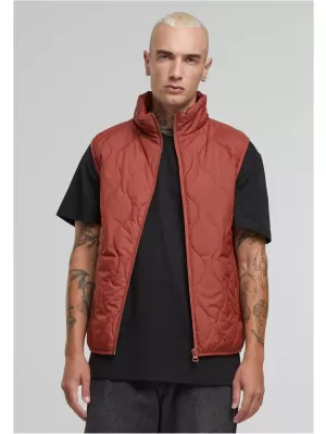 Pánská vesta URBAN CLASSICS TB7012 DARK RUST