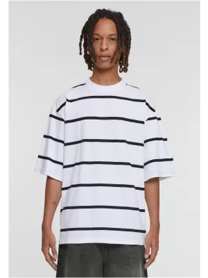 Pánské triko URBAN CLASSICS TB6412 WHITE/BLACK