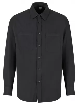 Pánská košile URBAN CLASSICS TB6357 BLACK