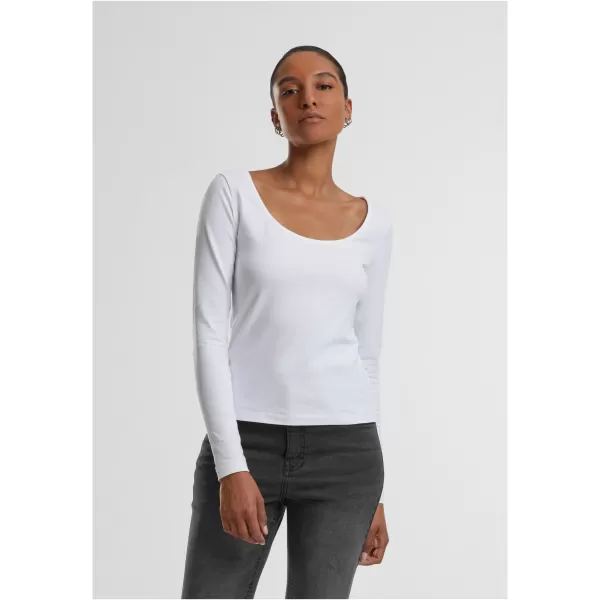  Dámské triko URBAN CLASSICS TB7162 WHITE 