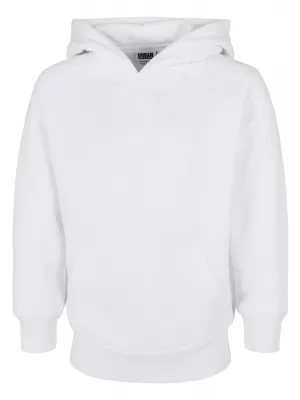 Dětská mikina URBAN CLASSICS UCK014 WHITE