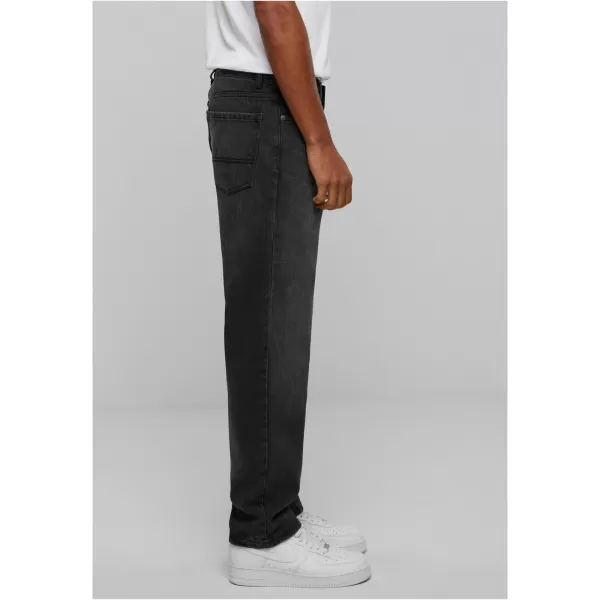  Pánské džíny URBAN CLASSICS TB6396 BLACK WASHED 