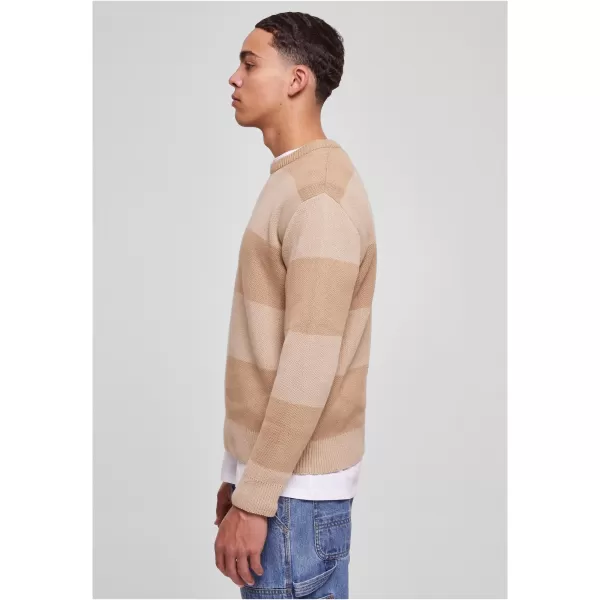  Pánský svetr URBAN CLASSICS TB6342 WARM SAND/WETSAND 