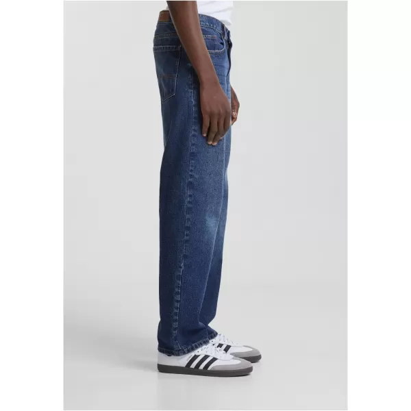  Pánské džíny URBAN CLASSICS TB6396 NEW DARK BLUE WASHED 
