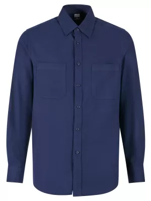 Pánská košile URBAN CLASSICS TB6357 NAVY