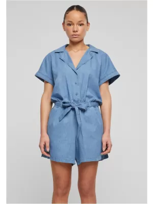 Dámský overal URBAN CLASSICS TB6837 SKYBLUE WASHED