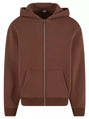 Pánská mikina URBAN CLASSICS TB7284 CHOCOLATE BROWN