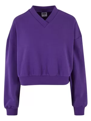Dámská mikina URBAN CLASSICS TB6090 REAL VIOLET