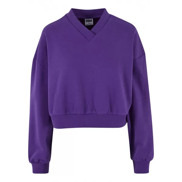  Dámská mikina URBAN CLASSICS TB6090 REAL VIOLET 