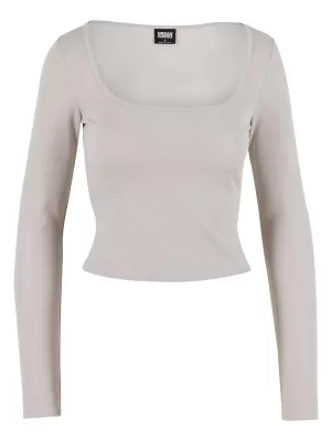 Dámské triko URBAN CLASSICS TB6996 WHITE/SAND