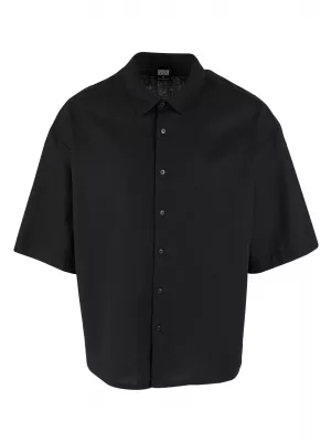 Pánská košile URBAN CLASSICS TB6608 BLACK