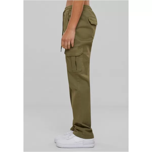  Dámské kalhoty URBAN CLASSICS TB6158 TINI OLIVE 