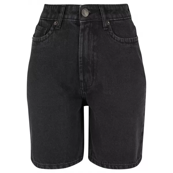  Dámské kraťasy URBAN CLASSICS TB6205 BLACK WASHED 