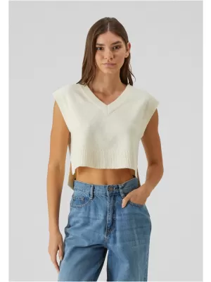 Dámský svetr URBAN CLASSICS TB7460 WHITE/SAND