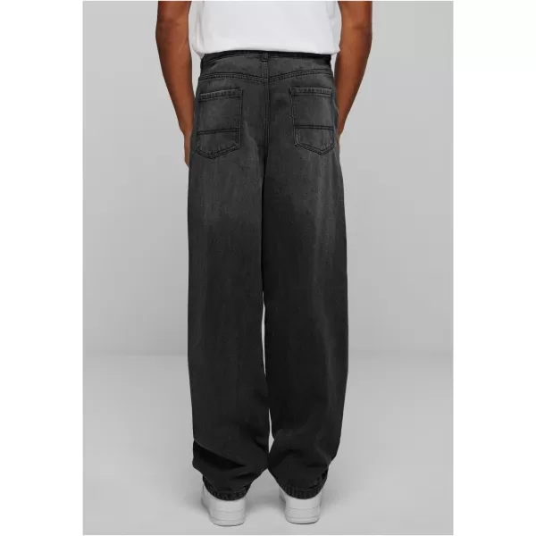  Pánské džíny URBAN CLASSICS TB6398 BLACK WASHED 