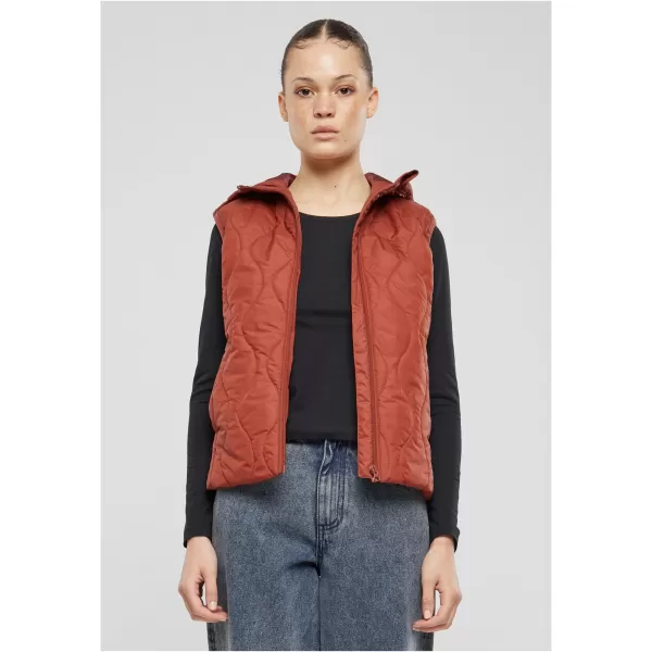  Dámská vesta URBAN CLASSICS TB7009 DARK RUST 