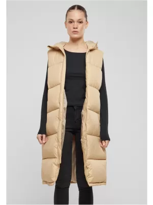 Dámská vesta URBAN CLASSICS TB7007 UNION BEIGE