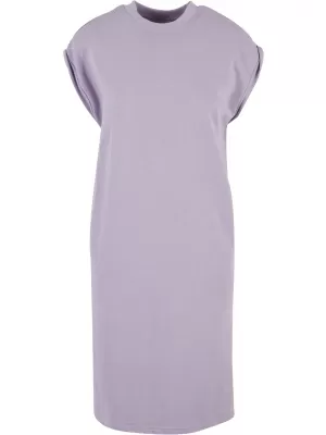 Dámské šaty URBAN CLASSICS TB6856 DUSTY LILAC