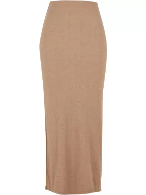 Dámská sukně URBAN CLASSICS TB6940 BEIGE MELANGE
