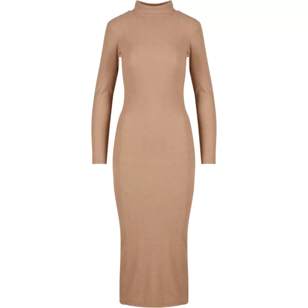  Dámské šaty URBAN CLASSICS TB6933 BEIGE MELANGE 