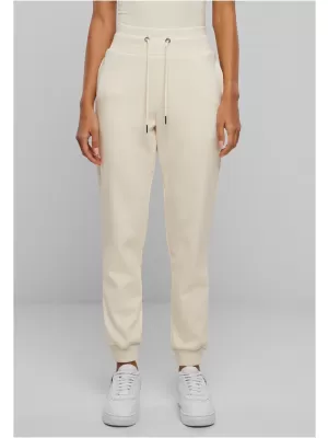 Dámské tepláky URBAN CLASSICS TB6863 WHITE/SAND