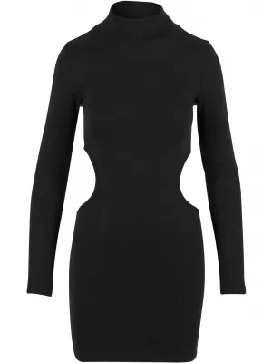 Dámské šaty URBAN CLASSICS TB7066 BLACK