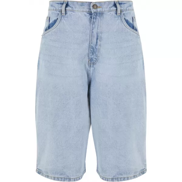  Pánské kraťasy URBAN CLASSICS TB6639 NEW LIGHT BLUE WASHED 