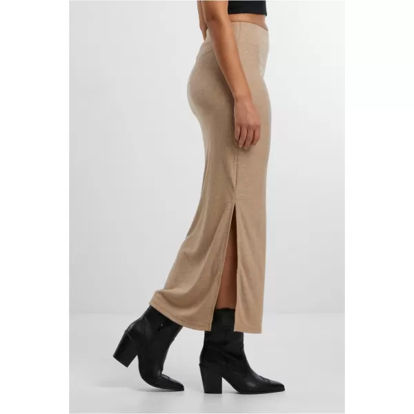  Dámská sukně URBAN CLASSICS TB6940 BEIGE MELANGE 