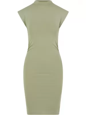 Dámské šaty URBAN CLASSICS TB7179 SOFT SALVIA